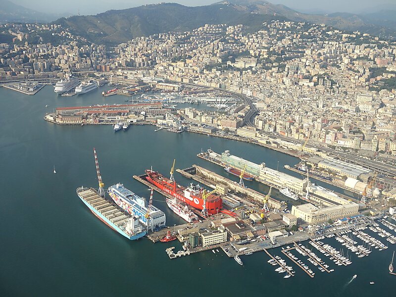 Genova sul podio dell’utilizzo per export, bene anche Venezia e La Spezia